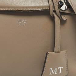 Pre Owned حقيبة كروس فيندي جلد برتقالي ميني باي ذا واي