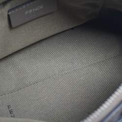 Pre Owned حقيبة كروس فيندي جلد برتقالي ميني باي ذا واي