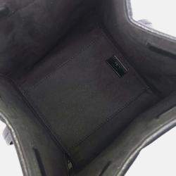 Pre Owned Fendi Black Leather Origami Mini Bag