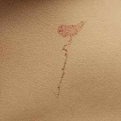 Pre Owned Fendi Beige/Brown Leather and FF Velvet Kan I F Logo Top Handle Bag