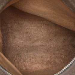 Pre Owned Fendi Beige Selleria Leather Satchel