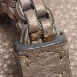 Pre Owned Fendi Beige Selleria Leather Satchel