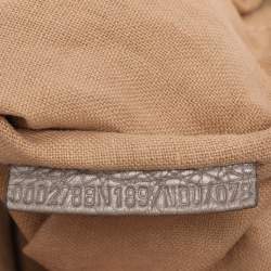 Pre Owned Fendi Beige Selleria Leather Satchel