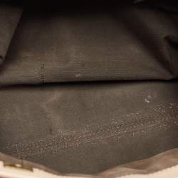 Pre Owned Fendi Rose Poudre Leather Doctor B Hobo