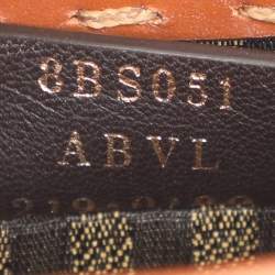 Pre Owned Fendi Brown Leather Sunshine Mini Tote