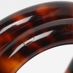 Pre Owned Fendi Brown Leather Sunshine Mini Tote