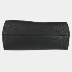 Pre Owned Fendi Black Leather By The Way Shoulder Bag