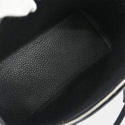 Pre Owned Fendi Black Leather By The Way Shoulder Bag