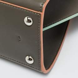 Pre Owned Fendi Etain Leather Mini 3Jours Tote