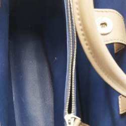 Pre Owned Fendi Beige Leather Small 2Jours Tote