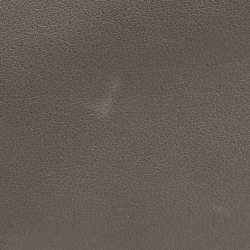 Pre Owned Fendi Grey Leather Large Peekaboo Top Handle Bag