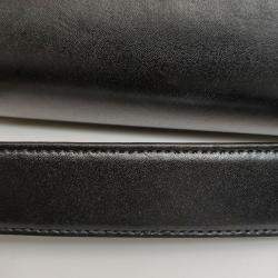 Pre Owned Fendi Black Leather Bugs Kan I Top Handle Bag