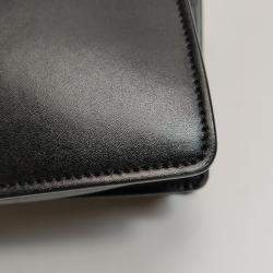 Pre Owned Fendi Black Leather Bugs Kan I Top Handle Bag