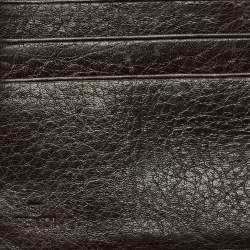 Pre Owned Fendi Tobacco Zucca Canvas and Leather Forever Continental Wallet