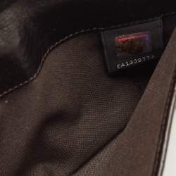 Pre Owned Fendi Tobacco Zucca Canvas and Leather Forever Continental Wallet