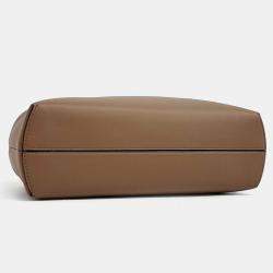 Pre Owned Fendi Brown Leather First Bag Medium