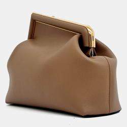 Pre Owned Fendi Brown Leather First Bag Medium