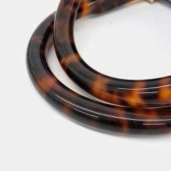 Pre Owned Fendi Blue Leather Sunshine Tote and Shoulder Bag