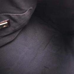 Pre Owned Fendi Brown Zucchino Handbag