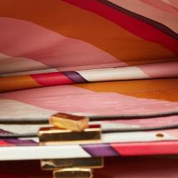 Pre Owned Fendi Tan Leather Medium Peekaboo Iseeu Top Handle Bag