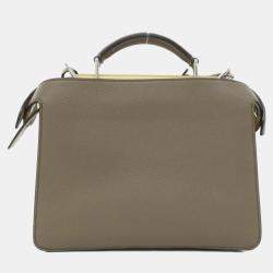 Pre Owned Fendi Peekaboo I See You Small Handbag