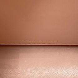 Pre Owned Fendi Peekaboo Icy You Beige Leather Size Petit (Mini)