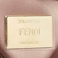 Pre Owned Fendi Multicolor Sequins Medium Baguette Bag