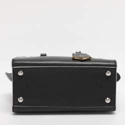 Pre Owned Fendi Black Leather Petite 3Jours Tote