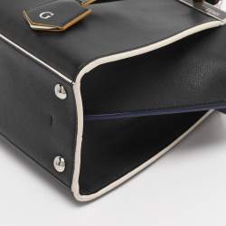 Pre Owned Fendi Black Leather Petite 3Jours Tote