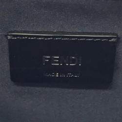 Pre Owned Fendi FF Vertigo Brown Canvas Backpack 