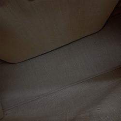 Pre Owned Fendi Beige Brown Fabric and Leather Peekaboo X Medium