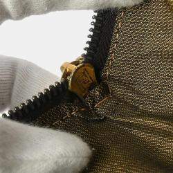 Pre Owned Fendi Brown Zucca Handbag