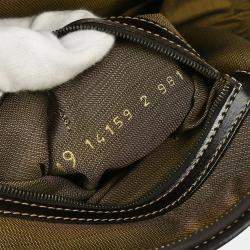 Pre Owned Fendi Brown Zucca Handbag