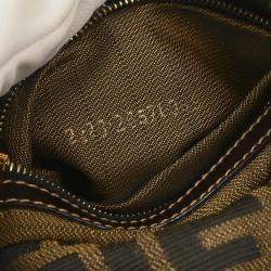 Pre Owned Fendi Brown Zucca Handbag