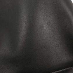 Pre Owned Fendi Black Leather Peekaboo 2way Handbag