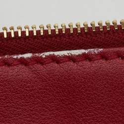 Pre Owned Fendi Multicolor Snakeskin and Leather Triplette Clutch Bag