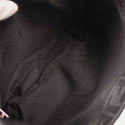 Pre Owned Fendi Black Canvas Zucca Handbag