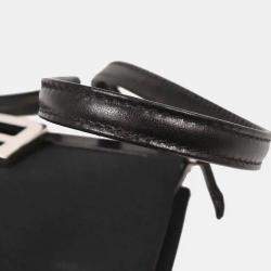 Pre Owned Fendi Black Nylon Handbag