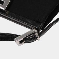 Pre Owned Fendi Black Nylon Handbag