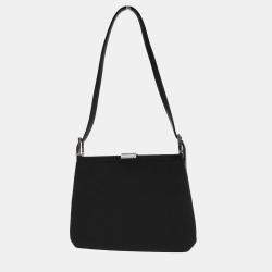 Pre Owned Fendi Black Nylon Handbag
