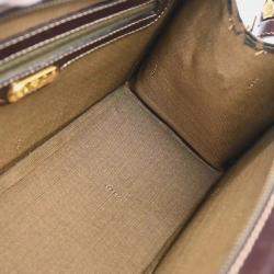 Pre Owned Fendi Brown Zucca 2way Handbag
