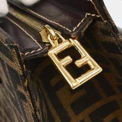 Pre Owned Fendi Brown Zucca 2way Handbag