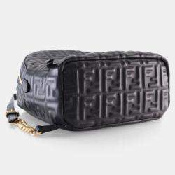 Pre Owned Fendi Mini Nappa FF Embossed Backpack
