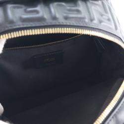 Pre Owned Fendi Mini Nappa FF Embossed Backpack