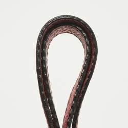 Pre Owned Fendi Red Selleria Leather Pomodorino Bag