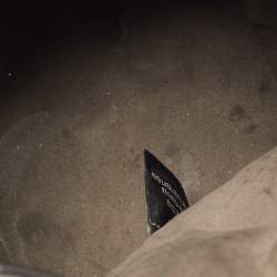 Pre Owned Fendi Grey Leather Mini Mon Tresor Bucket Bag