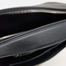 Pre Owned Fendi Black Leather Fendi.com Bag