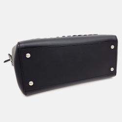 Pre Owned Fendi Black Leather Fendi.com Bag