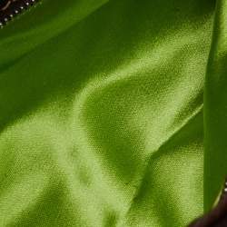 Pre Owned Fendi Pink/Brown Calf Hair and Leather Mama Baguette Bag