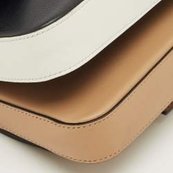 Pre Owned حقيبة فندي دبل باغيت ميكرو فلاورلاند جلد بألوان متعددة بحزام جلد ثعبان